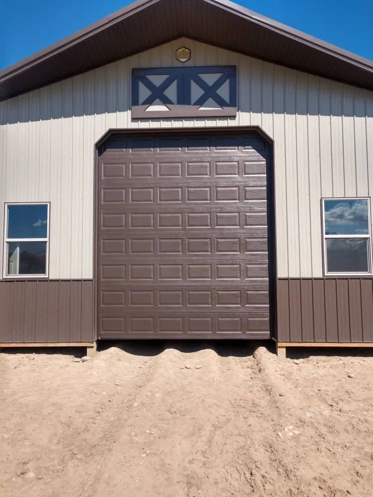 Steel garage door installation in North Ogden, UT