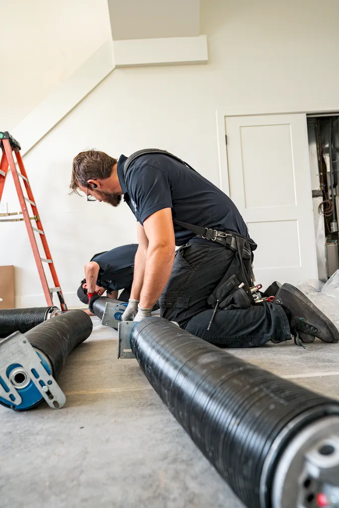 A Plus Garage Door Repair service page hero image for Draper UT