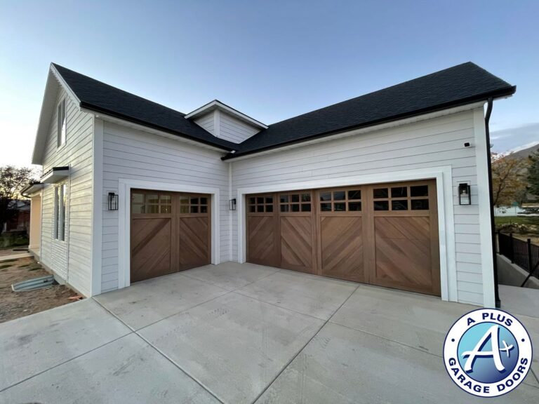 The Appeal Of Wood and Wood-Look Garage Doors
