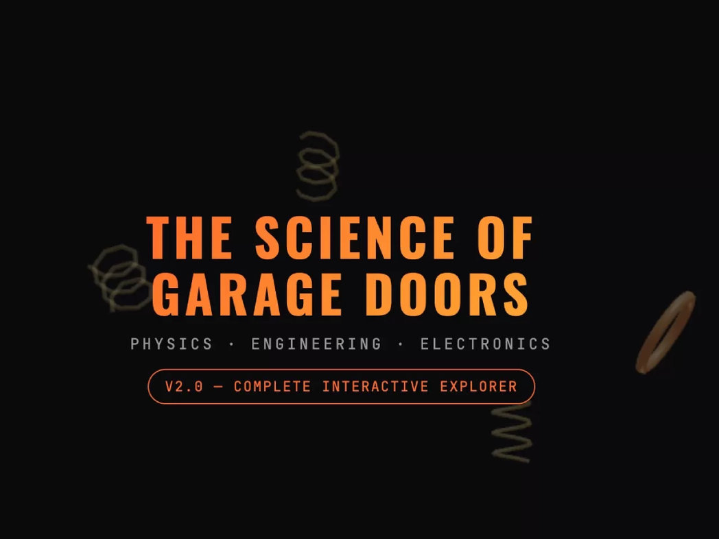 The Science Behind Your Garage Door: An Interactive 3D Experience