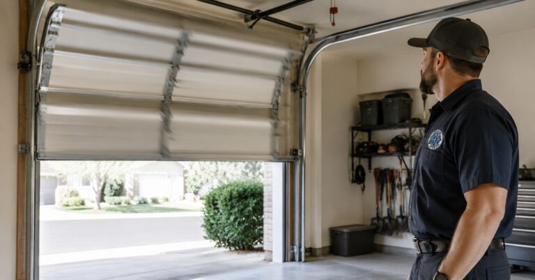 What Garage Door Tracks Are Usually Telling You Before a Bigger Problem Starts